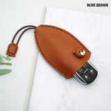Universal Cute Cartoon Lady Car Key Fob Holder Cover Case Keychain Ring Gift