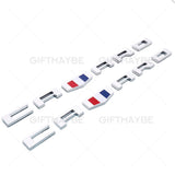 2x For Chevrolet CAMARO 3D Car Letter Fender Marker Emblem Badge RS SS ZL1 Z28