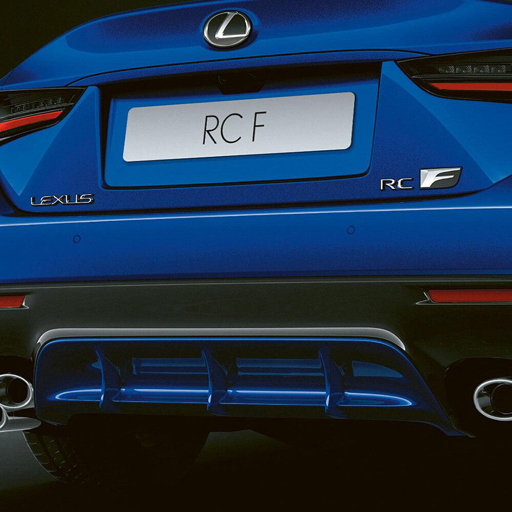 For Lexus Trunk Lid RCF RC F Letter Logo Badge Emblem Car Replace F-Sport Black