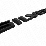 19-21 Matte Black Silverado 1500 Side Fender Letter Logo Emblem Badge Z71 LT LTZ