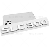 Mercedes SLC 300 Rear Letter Emblem Trunk Lid Logo Badge AMG Sport OEM Chrome