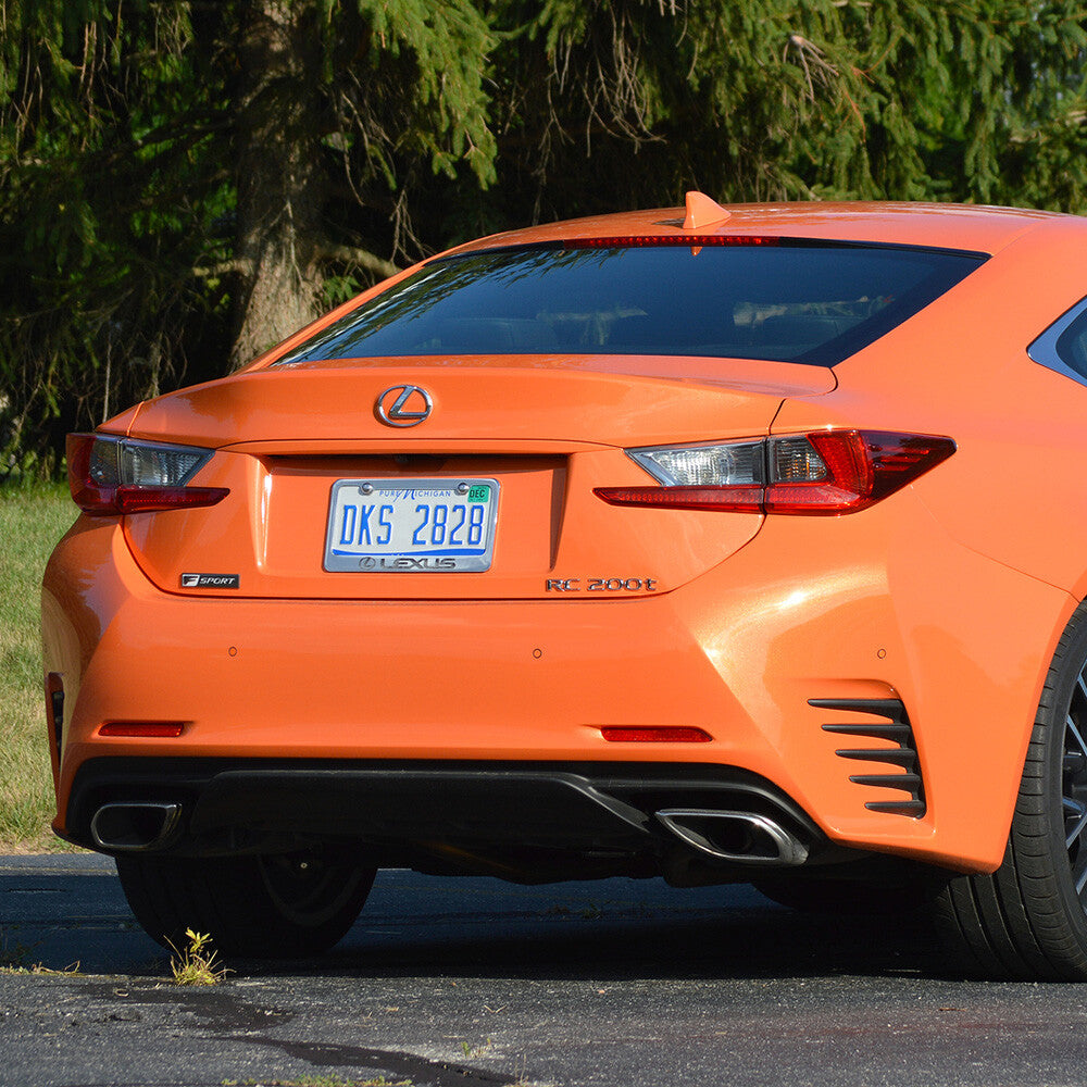 For Lexus Trunk Matte Black RC 200t Letter Logo Badge Emblem Car Replace F-Sport
