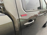 3pcs 2019-2026 for Chevrolet Silverado 1500 Trail Boss Door Bed Badge Emblem Red