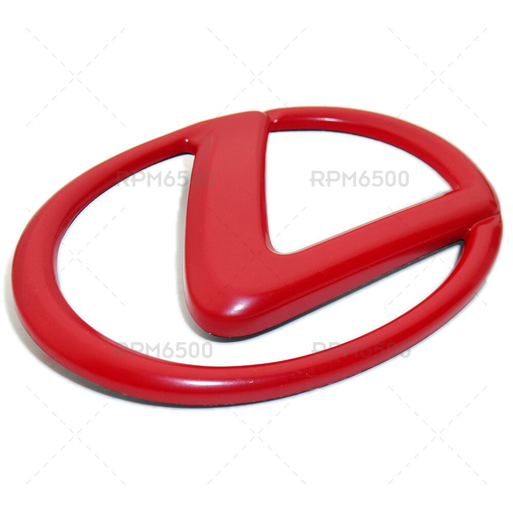 Lexus Trunk Logo Badge Nameplate Emblem Car Exterior Replace Red F-Sport NX RC