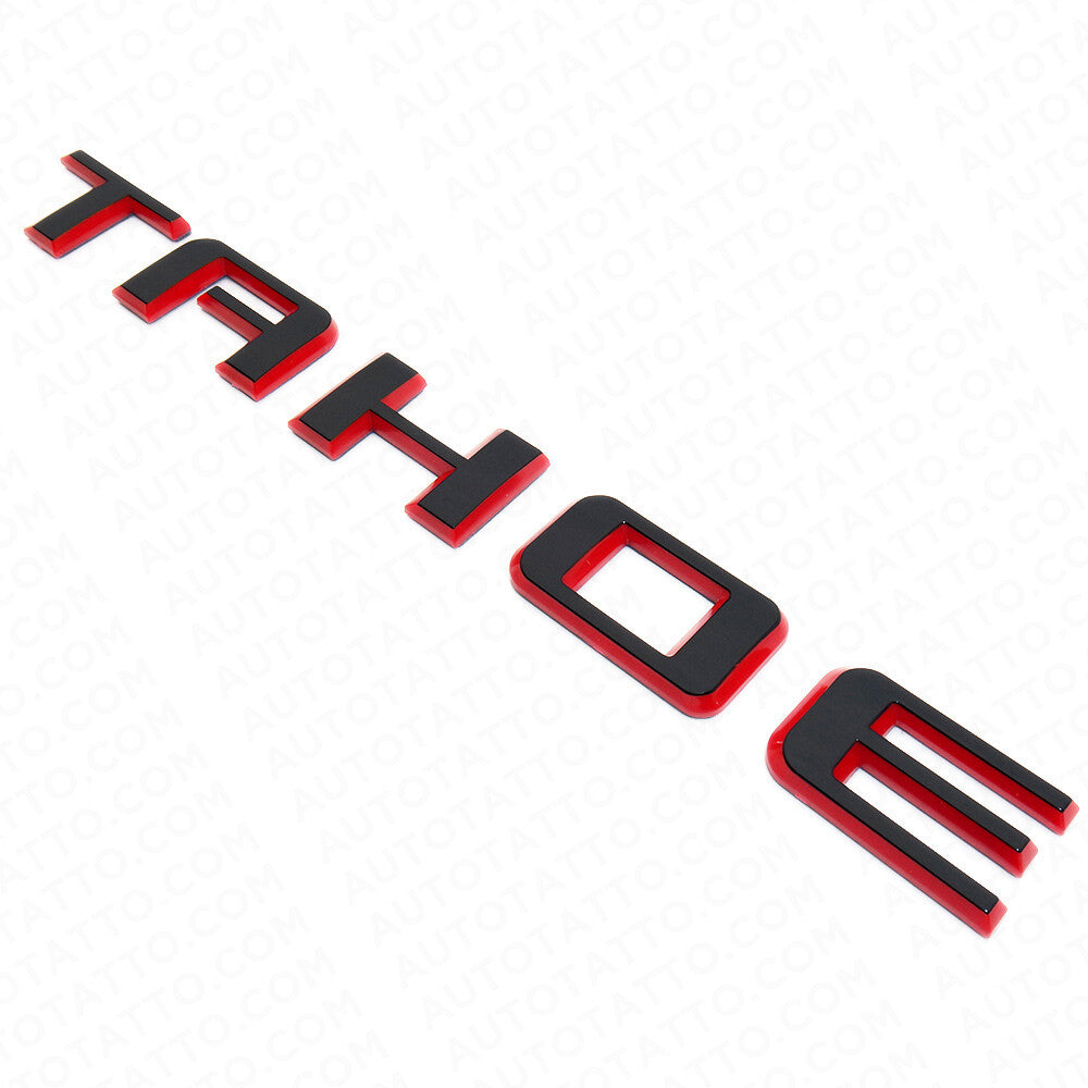 2021+ Chevy Tahoe Redline Front Side Door Vehicle Nameplate Emblem Decorate