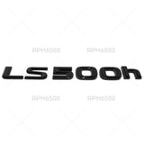 Lexus Rear Turnk Lid LS 500h Letter Logo Badge Emblem Car Replace Gloss Black