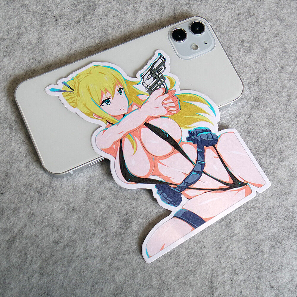 Cartoon Anime Sexy Lady Bikini Body Sticker Decal Home Car Door Window Decorate