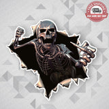Funny Horror Skeleton Skull 3D Sticker Decal Home Car Truck Door Window Decorate