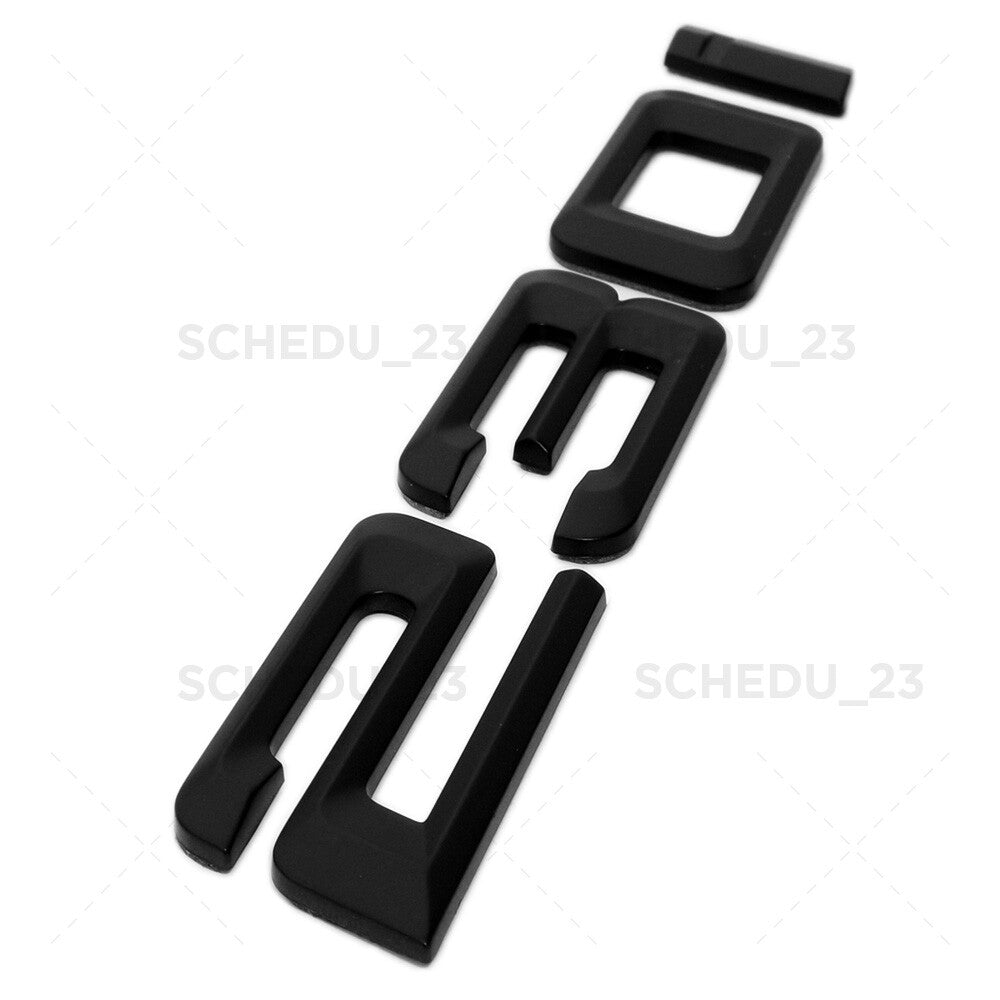 17-21 BMW 230i Rear Trunk Lid Letter Emblem Badge M Power Sport Matte Black