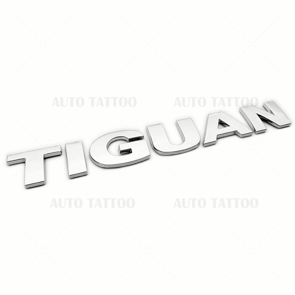 12-18 Volkswagen Tiguan Rear Truck Boot Lid Nmaeplate Badge Emblem Chrome