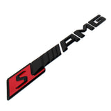 Mercedes S AMG Edition Trunk Emblem Logo 3D Sticker Badge Decoration Sport Red