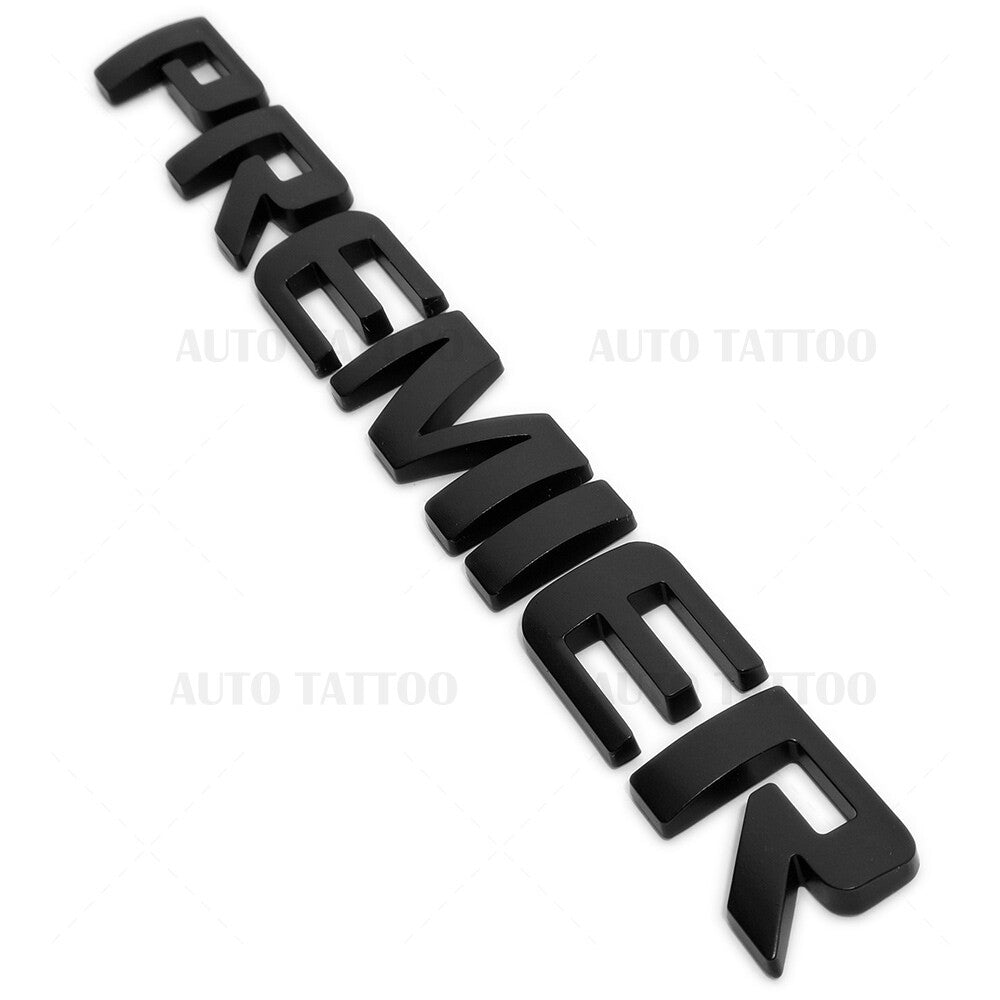 Chevy Equinox Premier Liftgate Nameplate Letter Logo Badge Emblem Matte Black