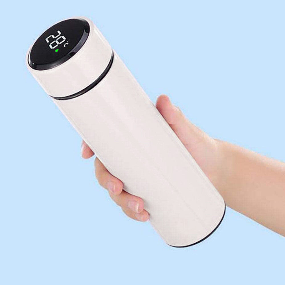 500ml Measure Temperature Stainless Steel Hot/Cold Vacuum thermos Insulation Cup