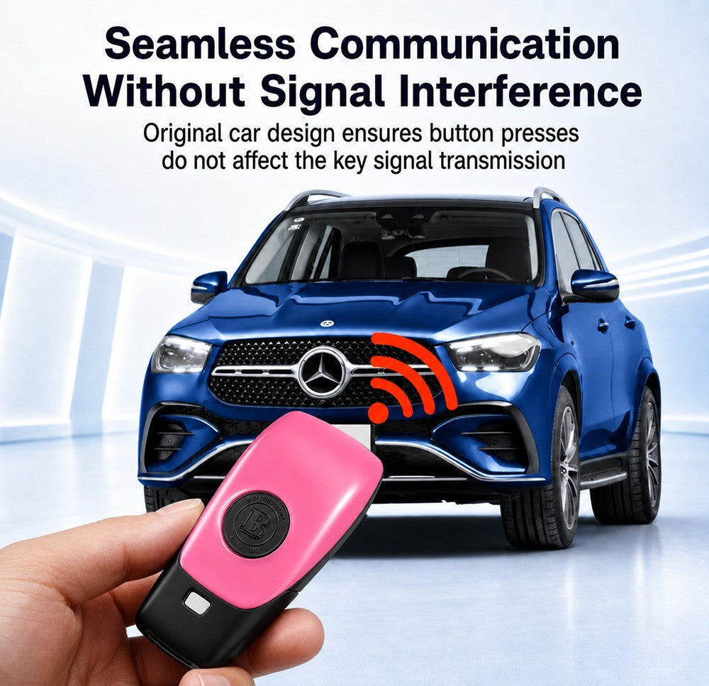 Remote Smart Key Back Cover Shell Case For Mercedes Benz 16-21 AMG A C E S-Class