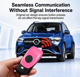 Remote Smart Key Back Cover Shell Case For Mercedes Benz 16-21 AMG A C E S-Class