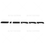 19-21 GMC Sierra with Denali Tailgate Logo Emblem Pickup Badge Nameplate Black