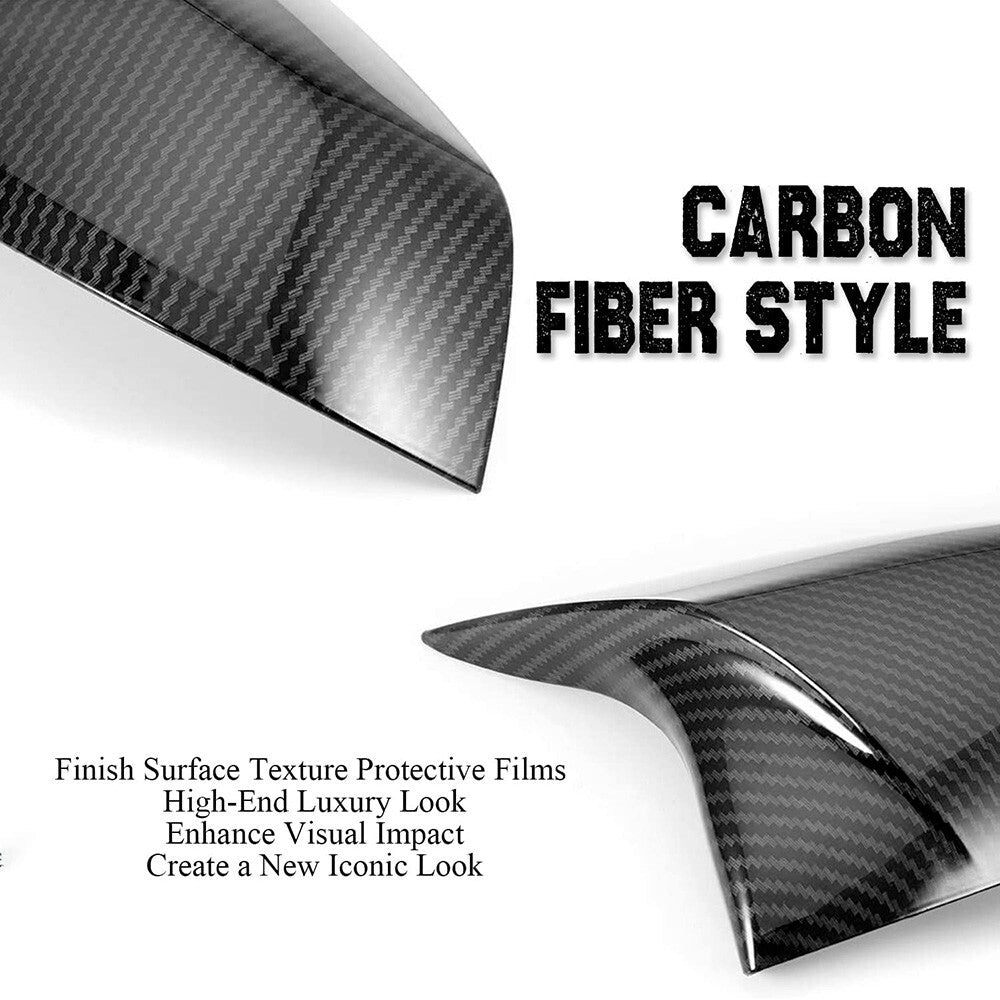 M Carbon Fiber Style Mirror Cover Cap For BMW X3 X4 X5 X6 X7 G01 G02 G03 G05 G06