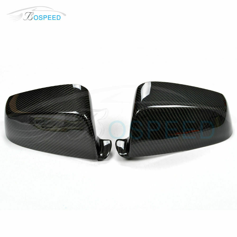 Replacement Carbon Fiber Mirror Covers For BMW E60 LCI F07 GT F12 F13 F01 F02