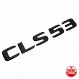 19-21 Mercedes-Benz CLS 53 CLS53 Letter Emblem Trunk Badge AMG Sport Matte Black