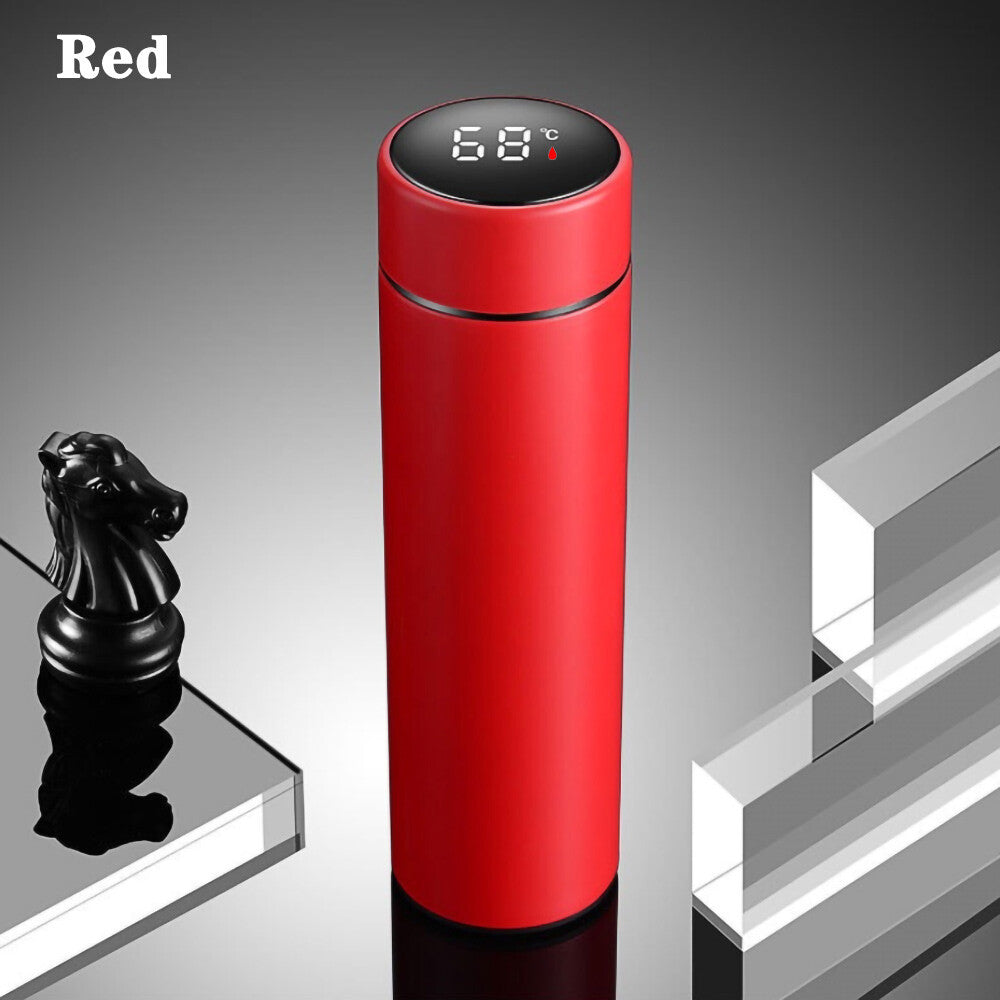 500ml Measure Temperature Stainless Steel Hot/Cold Vacuum thermos Insulation Cup