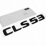 19-21 Mercedes-Benz CLS 53 CLS53 Letter Emblem Trunk Badge AMG Sport Matte Black