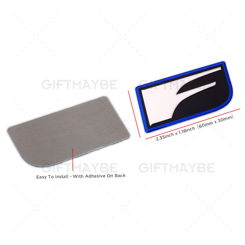 2x F-Sport Auto Car Aluminum Badge Emblem For Lexus Interior Exterior Decoration