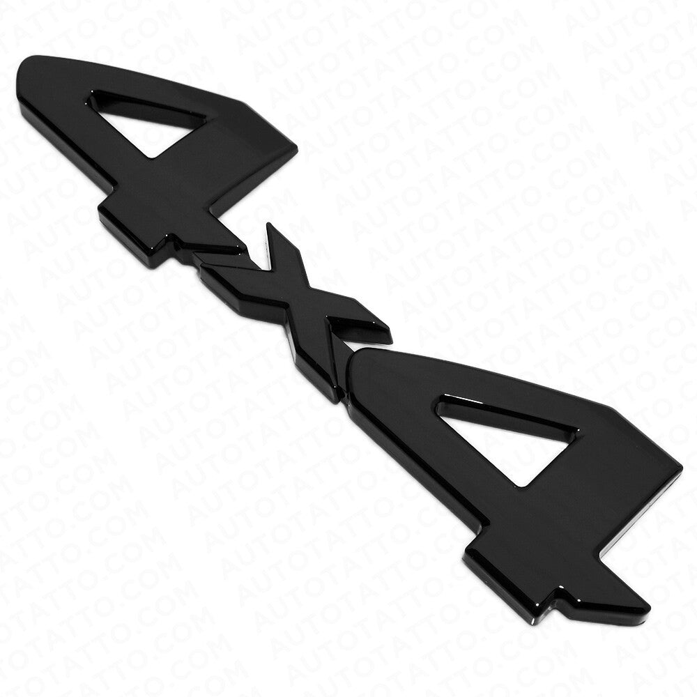 For Tacoma Tundra 4x4 Gloss Black Tailgate Rear Body Nameplate Logo Badge Emblem