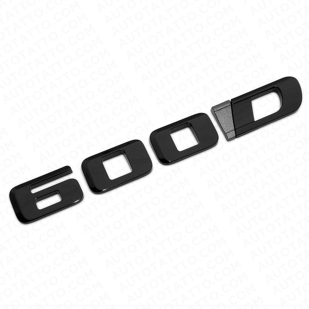 For Cadillac Escalade 600 600D Gloss Black Rear Liftgate Emblem Badge Package