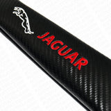 For Jaguar Carbon Car Seat Belt Cover Safety Shoulder Strap Cushion Pad Harness