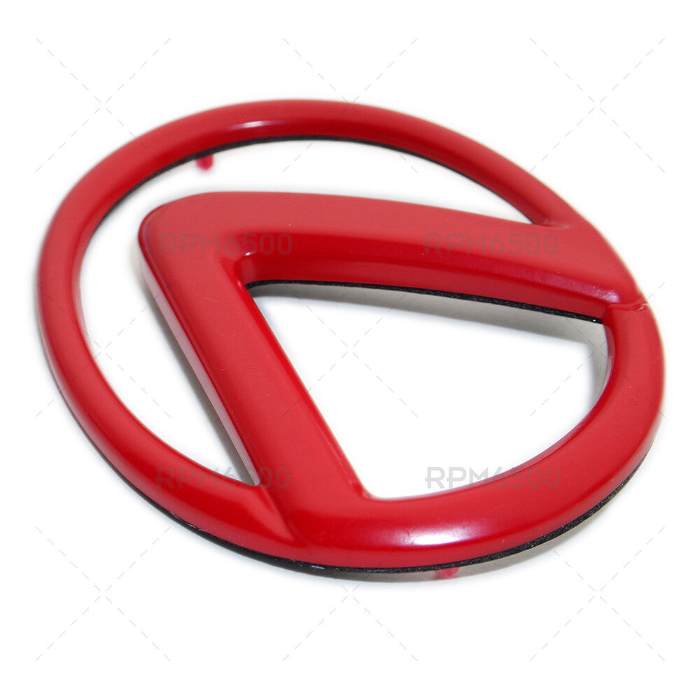 Lexus Trunk Logo Badge Nameplate Emblem Car Exterior Replace Red F-Sport NX RC