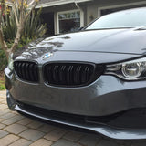 Front Kidney Grill For BMW 4 Series M4 F32 F33 36 F80 428i 430i 435i Gloss Black