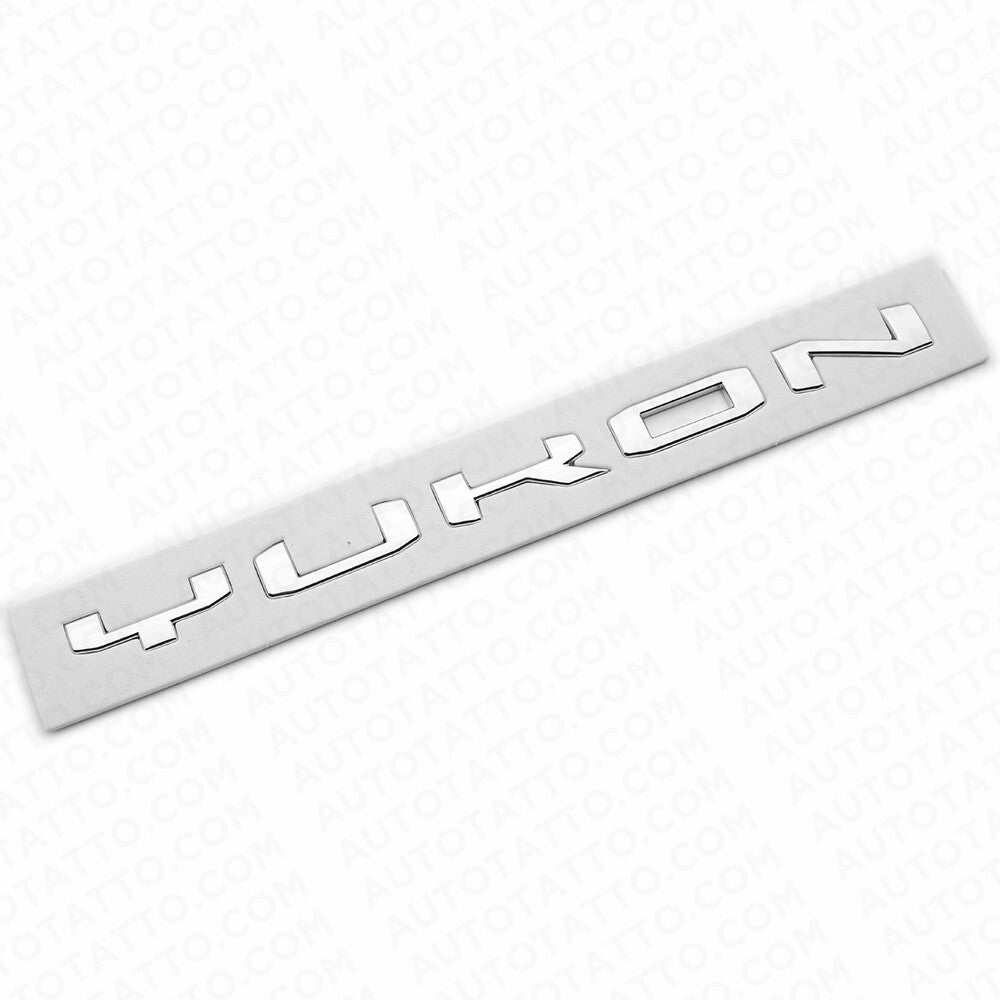 2021+ GMC Yukon Side Door Nameplate Logo Letter  Badge Emblem Chrome AT4 XL