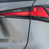 Lexus Liftgate OEM Chrome NX 300 Letter Logo Badge Car Emblem Replace F-Sport