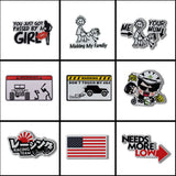Fashion 3D Creative Funny Waterproof Reflective Car Sticker for Auto Decoration
