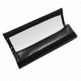 Cadillac Carbon Car Seat Belt Cover Safety Shoulder Strap Cushion Pad Harness