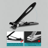 16mm Super Wide Stainless Steel Nail Clipper Extra Large Thick Nail Cutter Tool