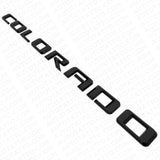 21+ Chevy Colorado Fender / Tailgate Gloss Black Badge Logo Emblem Truck Sport