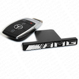 AMG Edition Front GT Grille Nameplate Emblem Logo Badge Decorate Sport Chrome