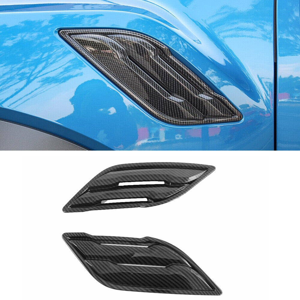For Ford F-150 Raptor 2017-20 Front Side Fender Vents Air Outlet Cover Trim USA
