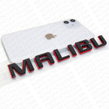 16-23 Chevy Malibu Rear Trunk Letter Emblem Logo Badge Nameplate Redline Edition