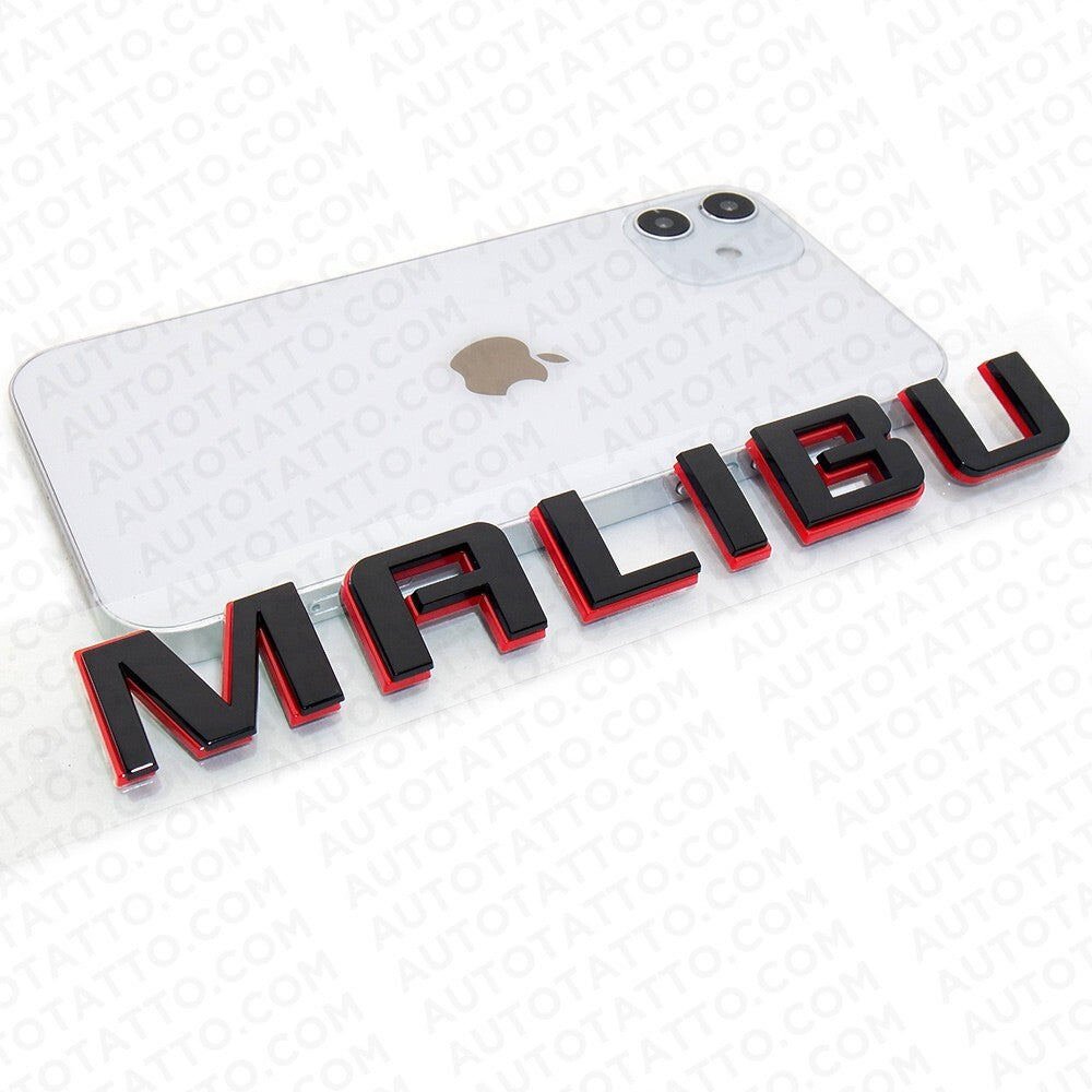 16-23 Chevy Malibu Rear Trunk Letter Emblem Logo Badge Nameplate Redline Edition