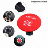 Mercedes AMG Engine Start Stop Push To Go Button Power Switch Keyless Red OEM