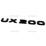Lexus Liftgate Gloss Black UX 200 Letter Logo Badge Car Emblem Replace F-Sport