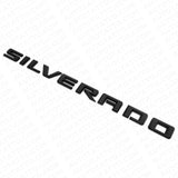 19-21 Matte Black Silverado 1500 Side Fender Letter Logo Emblem Badge Z71 LT LTZ
