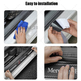 BMW M Performance Door Plate Sill Scuff Cover Scratch Decal Sticker Protector