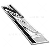 2pcs Chevy 19-21 Silverado Z71 Off Road Fender Letter Sport Emblem Badge Black