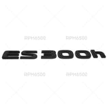 For Lexus Trunk Matte Black ES 300h Letter Logo Badge Car Emblem Hybrid F-Sport