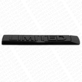 For Infiniti Limited Rear Liftgate Badge Emblem Nameplate Gloss Black