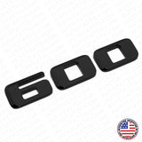 For Cadillac Escalade 600 Gloss Black Rear Liftgate Nameplate Emblem Badge