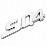 For Maserati Ghibli Quattroporte SQ4 Chrome Trunk Lid Nameplate Emblem Badges